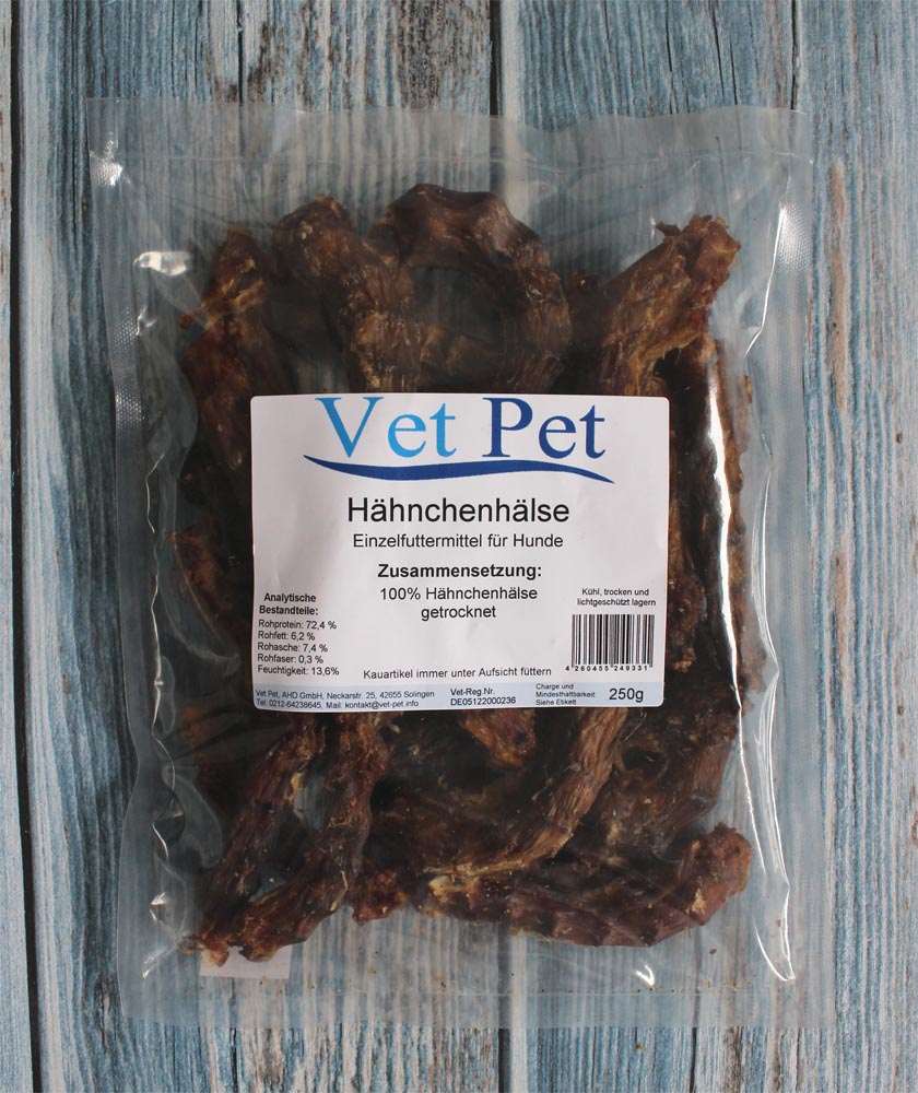 Hähnchenhälse getrocknet