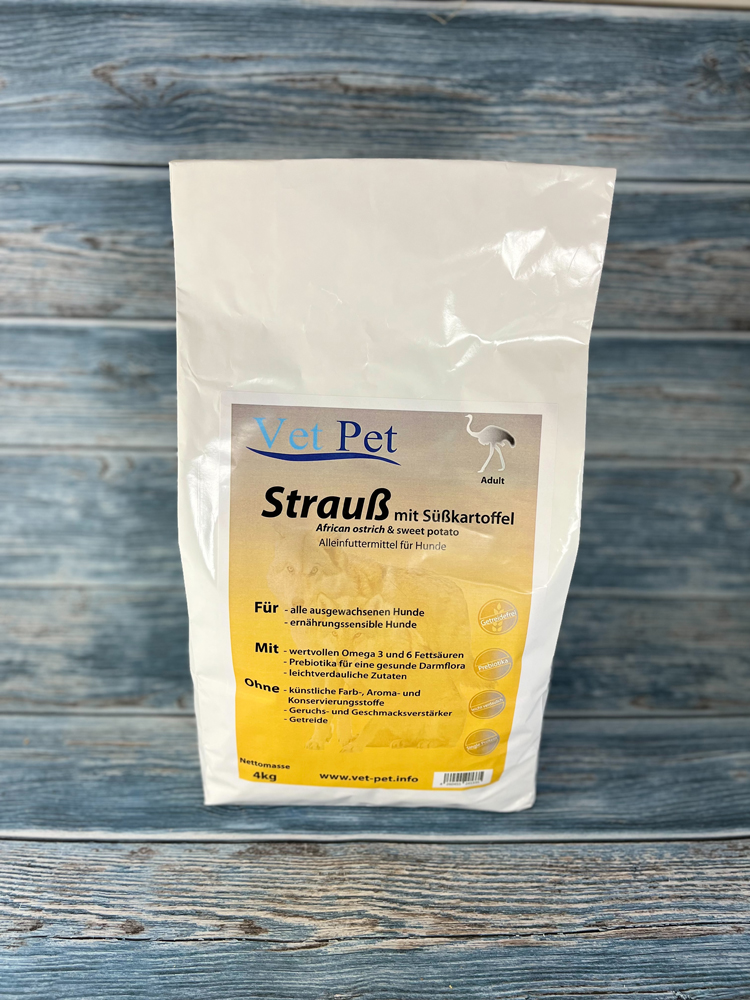 Strauß mit Süßkartoffel